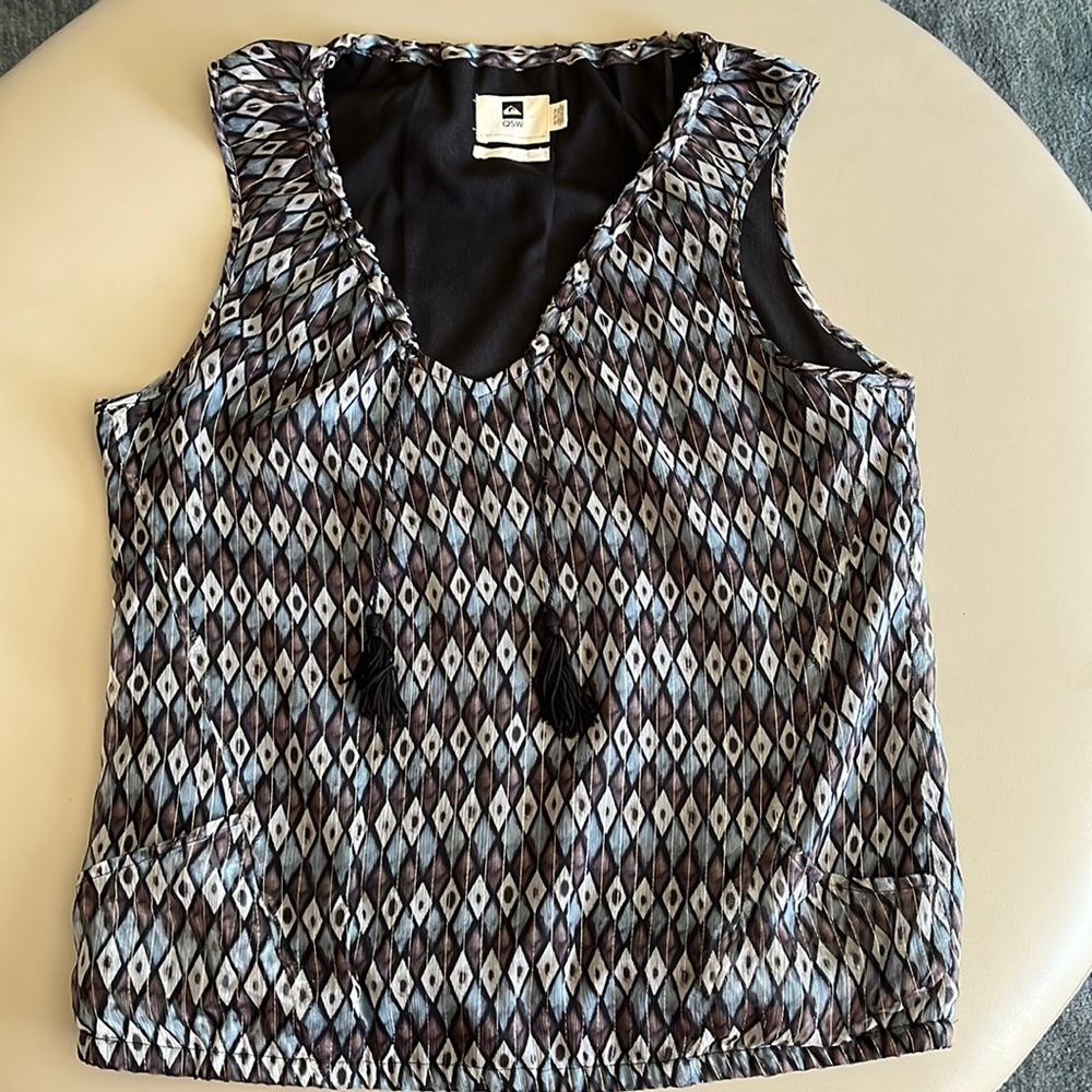 Quicksilver Silk Blend Top
